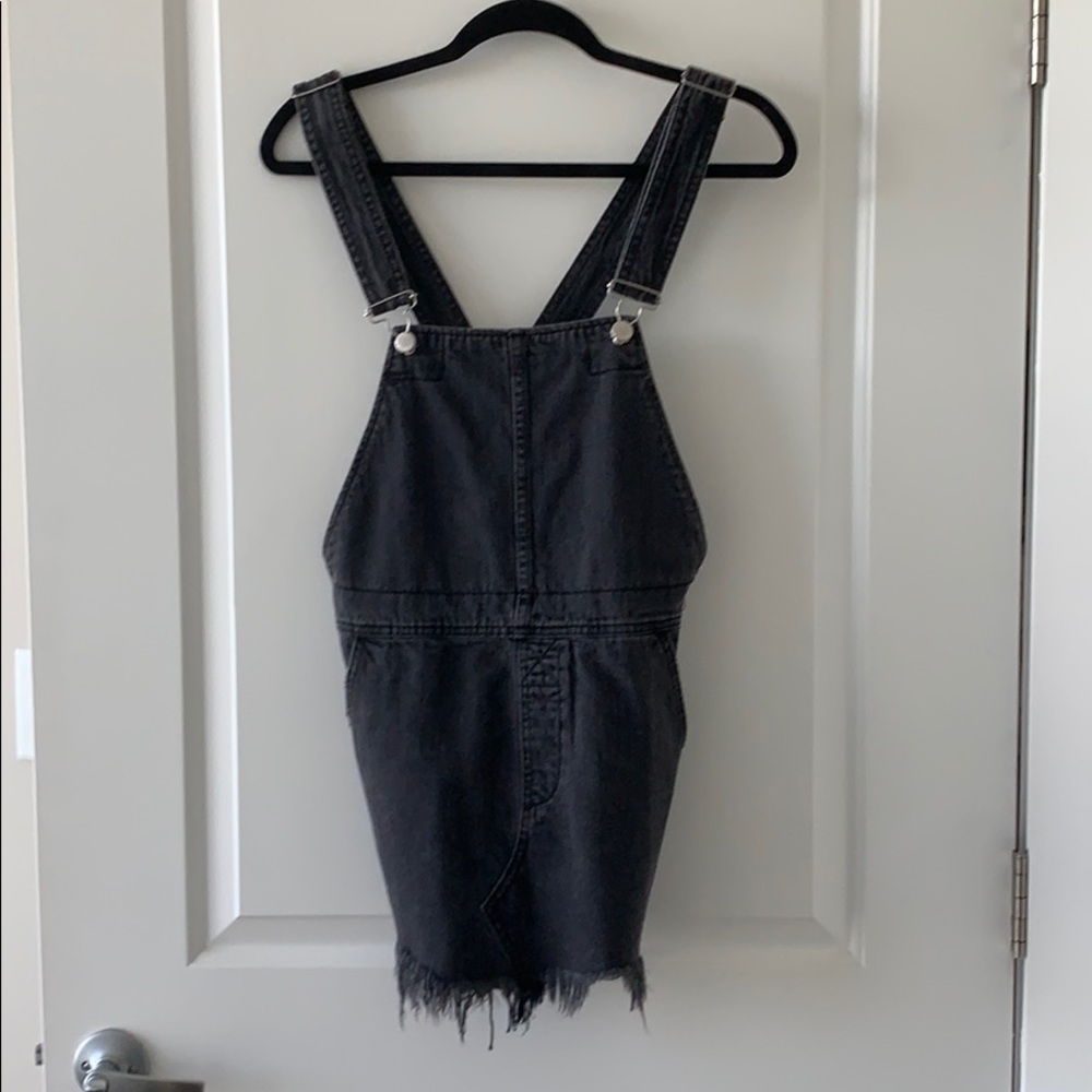 Free people overalls with skirt